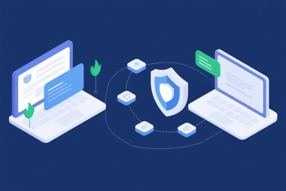 安全访问流程示意